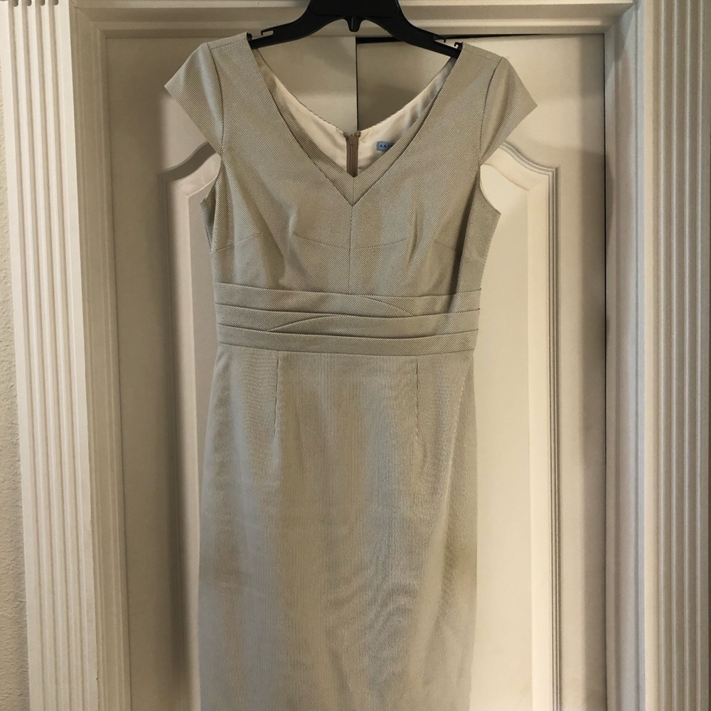 antonio melani zipper midi dress
